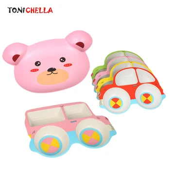 Baby Bamboo Fiber Dinnerware Cartoon Pattern Sub-gird Plates Children Feeding Tableware Irregular Toddler Kids Utensils BB5111
Baby Bamboo Fiber Dinnerware Cartoon Pattern Sub-gird Plates Children Feeding Tableware Irregular Toddler Kids Utensils BB5111