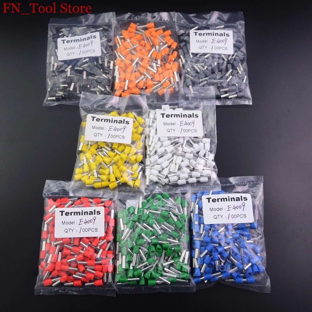 Free shipping E4009 100pcsTube insulating terminals 4mm2 Cable Wire Connector Isolated Insulation crimp terminal connector
Free shipping E4009 100pcsTube insulating terminals 4mm2 Cable Wire Connector Isolated Insulation crimp terminal connector