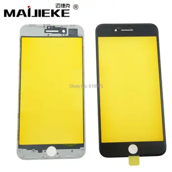 10PCS MAIJIEKE AAA Cold Press 2 in 1 Front Glass Lens with frame for iphone 8 8plus Screen Touch Panel Replacement Black White
10PCS MAIJIEKE AAA Cold Press 2 in 1 Front Glass Lens with frame for iphone 8 8plus Screen Touch Panel Replacement Black White