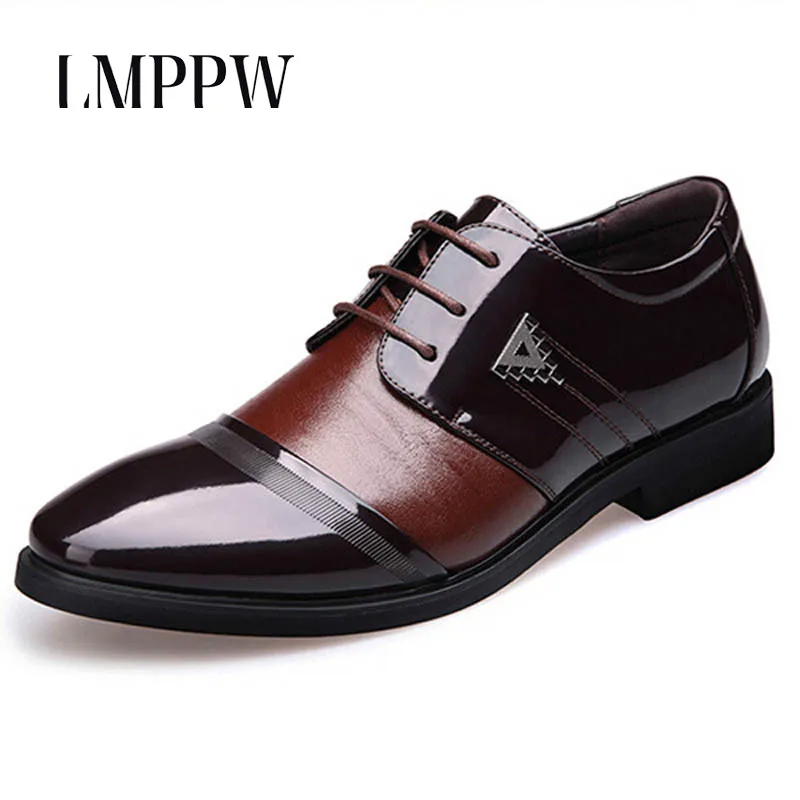 Luxury Fashion Men's Dress Leather Shoes Plus Size Men Oxford Shoes New 2019 Lace Up Men Flats Leather Casual Shoes Black Brown
Luxury Fashion Men's Dress Leather Shoes Plus Size Men Oxford Shoes New 2019 Lace Up Men Flats Leather Casual Shoes Black Brown