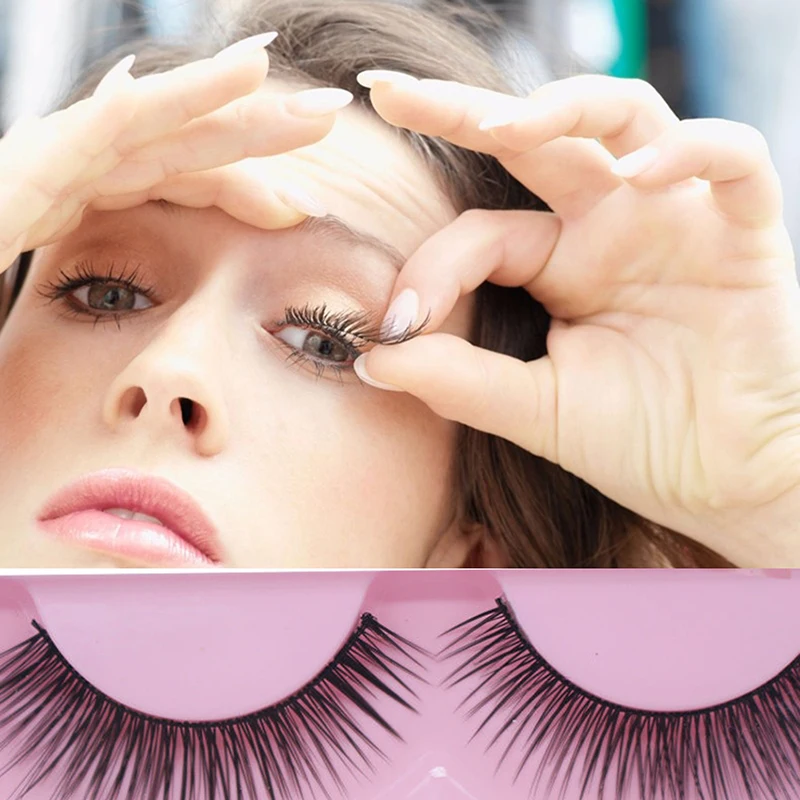 Natural Sparse Cross Black Eye Lashes Makeup Tool Extension Makeup Long False Eyelash Extension for Beauty
Natural Sparse Cross Black Eye Lashes Makeup Tool Extension Makeup Long False Eyelash Extension for Beauty