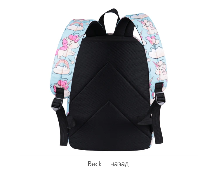 Unicorn Cartoon Backpack For School Girls Canvas Bags For Teenagers Travel Mochila Unicornio Shoulder Bags High Quality 2019 (15)