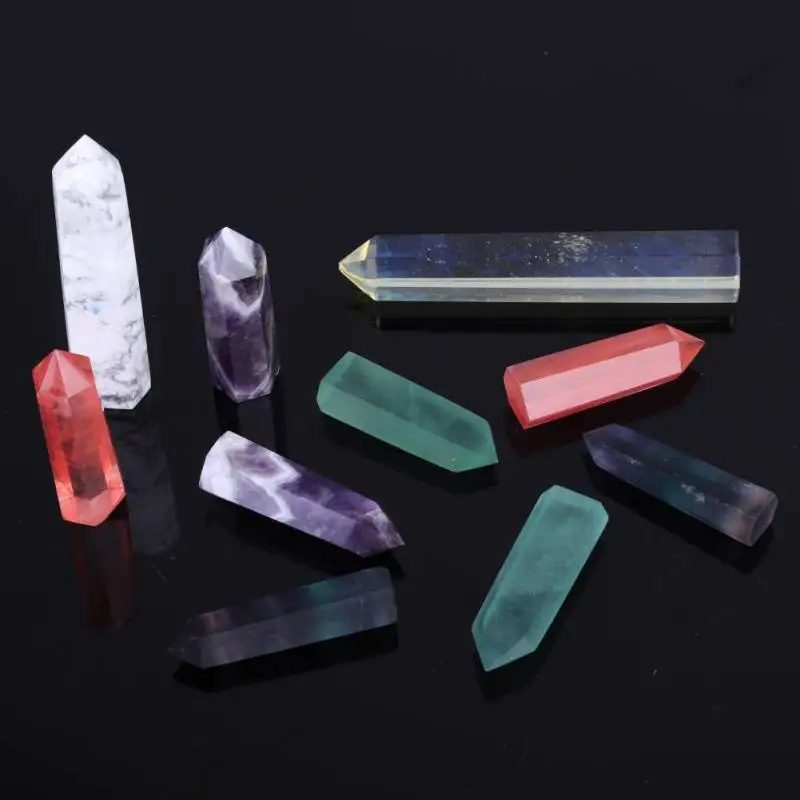 Natural Hexagonal Prism Crystal For Valentine's Day Birthday Figurine Pendant Gifts Romantic Beauty Healing Crystal Energy Stone
Natural Hexagonal Prism Crystal For Valentine's Day Birthday Figurine Pendant Gifts Romantic Beauty Healing Crystal Energy Stone