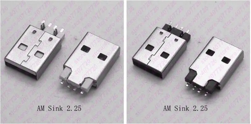 10PCS USB 2.0 Connector AM Sink 2.25 Type Male USB Jack Plug Socket DIY Cable Connector 4PIN 180degree SMT Harpoon USB Jack 2.0
10PCS USB 2.0 Connector AM Sink 2.25 Type Male USB Jack Plug Socket DIY Cable Connector 4PIN 180degree SMT Harpoon USB Jack 2.0