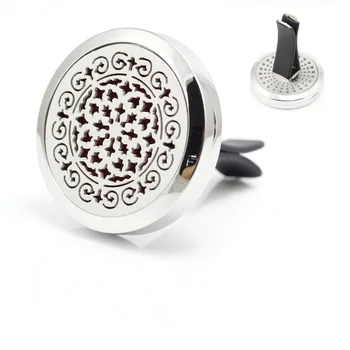 New Design 30mm 316L Stainless Steel Car Diffuser Aroma Car Perfume Locket Essential Oil Car Diffuser Pendant Locket
New Design 30mm 316L Stainless Steel Car Diffuser Aroma Car Perfume Locket Essential Oil Car Diffuser Pendant Locket
