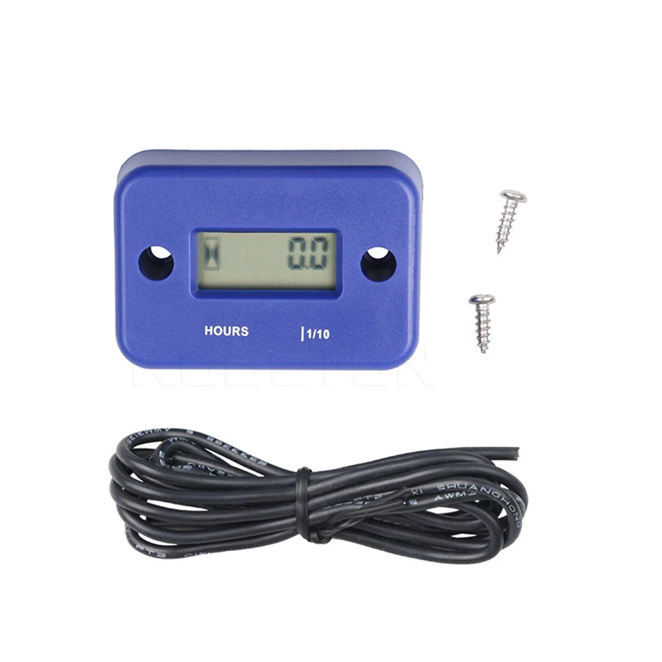 Waterproof Display LCD Digital Hour Meter for Bike Motorcycle ATV Snowmobile Marine Engine
Waterproof Display LCD Digital Hour Meter for Bike Motorcycle ATV Snowmobile Marine Engine