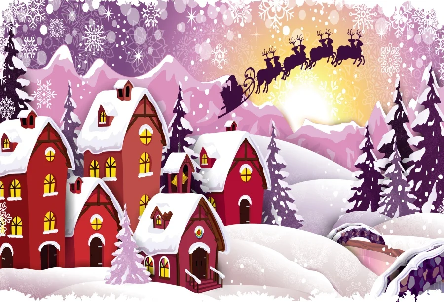 Laeacco Baby Cartoon Winter Christmas House Sledge Santa Clause Snowflake Polka Dot Backdrops Backgrounds Photocall Photo Studio
Laeacco Baby Cartoon Winter Christmas House Sledge Santa Clause Snowflake Polka Dot Backdrops Backgrounds Photocall Photo Studio