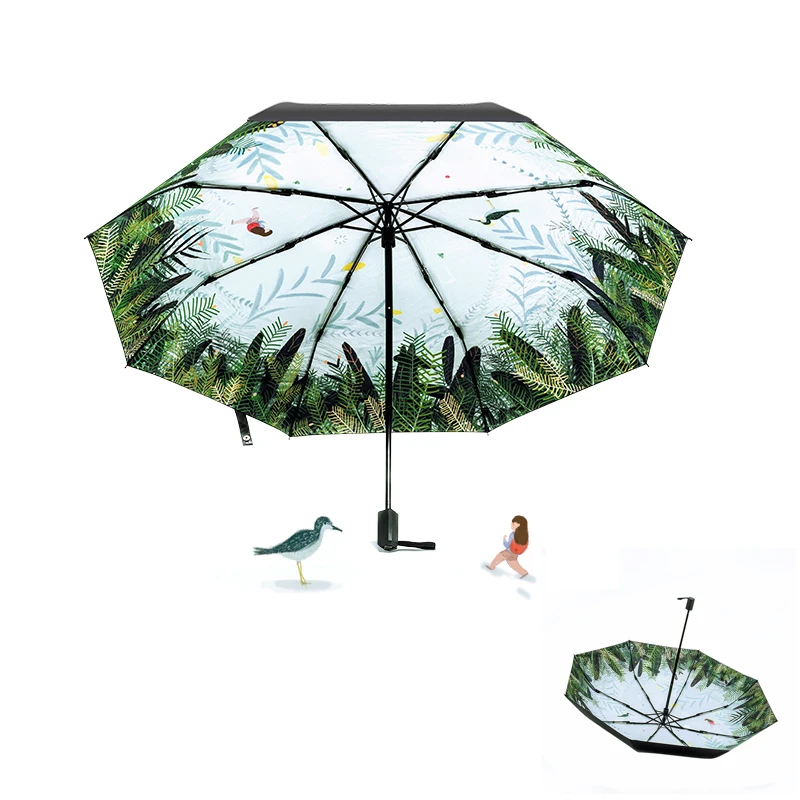 Umbrella Rain Women Ultralight Sun Rain 3 Folding black Umbrellas super Anti-UV Sunscreen Lady Umbrella parasol XYTQ-19
Umbrella Rain Women Ultralight Sun Rain 3 Folding black Umbrellas super Anti-UV Sunscreen Lady Umbrella parasol XYTQ-19