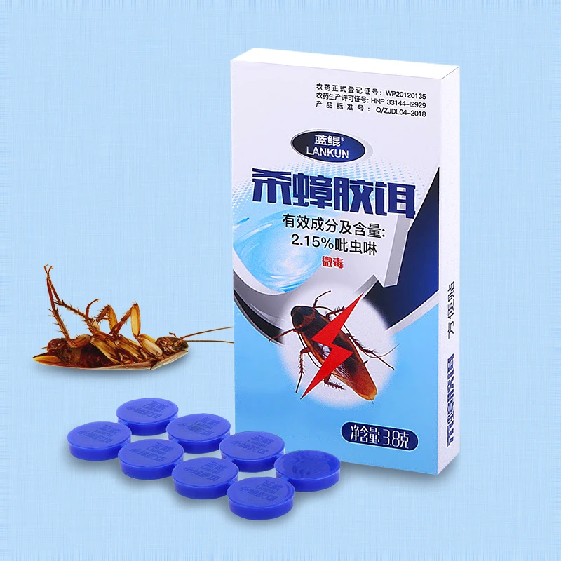 New 8pcs/Box Killing Cockroach house Gel bait trap For Family hotel factory Pest control Serial kill cockroach drugs
New 8pcs/Box Killing Cockroach house Gel bait trap For Family hotel factory Pest control Serial kill cockroach drugs