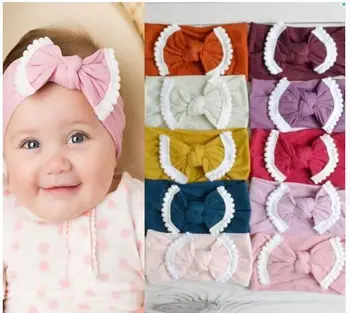 30pc/lot New Solid Nylon Headband Bow Headbands For cute Kids Girls Hair Girls Pom Pom Headband Children Soft Cotton Headband
30pc/lot New Solid Nylon Headband Bow Headbands For cute Kids Girls Hair Girls Pom Pom Headband Children Soft Cotton Headband