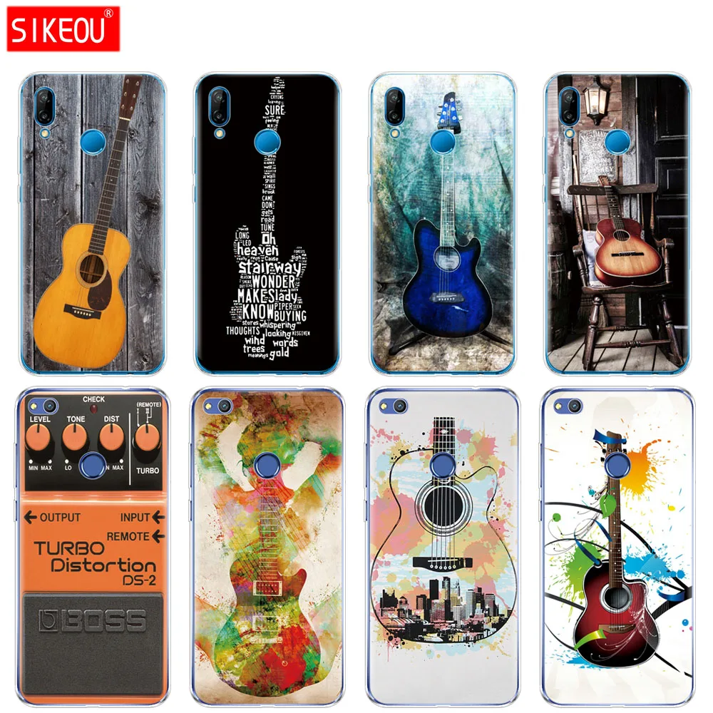 Silicone Cover Phone Case For Huawei P20 P7 P8 P9 P10 Lite Plus Pro 2017 P Smart 2018 guitar blue music note Electric bass
Silicone Cover Phone Case For Huawei P20 P7 P8 P9 P10 Lite Plus Pro 2017 P Smart 2018 guitar blue music note Electric bass