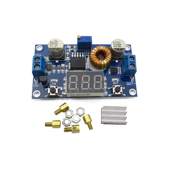 10pcs/lot 5A High power 75W DC-DC adjustable step-down module+LED Display Voltmeter Power supply module w. Copper Cylinder cool
10pcs/lot 5A High power 75W DC-DC adjustable step-down module+LED Display Voltmeter Power supply module w. Copper Cylinder cool