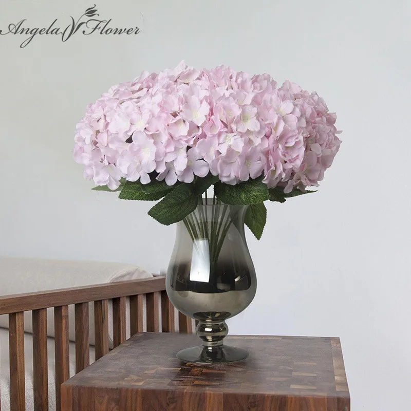 6/7head Mallorca Hydrangea silk artificial flower bunch decor for home table vase hotel wedding wall fake flower bouquet 7 color
6/7head Mallorca Hydrangea silk artificial flower bunch decor for home table vase hotel wedding wall fake flower bouquet 7 color