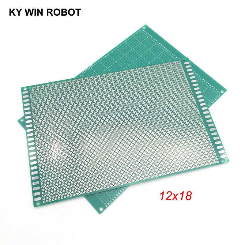 1pcs 12x18cm 120x180 mm Single Side Prototype PCB Universal Printed Circuit Board Protoboard For Arduino
1pcs 12x18cm 120x180 mm Single Side Prototype PCB Universal Printed Circuit Board Protoboard For Arduino