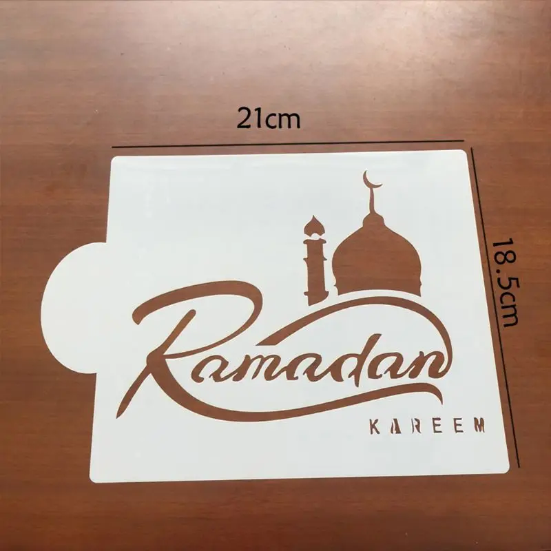 6Pcs/Set Eid Mubarak Ramadan Coffee Flower Spray Stencils Cake Decorating DIY Template Sugar Powder Sieve
6Pcs/Set Eid Mubarak Ramadan Coffee Flower Spray Stencils Cake Decorating DIY Template Sugar Powder Sieve