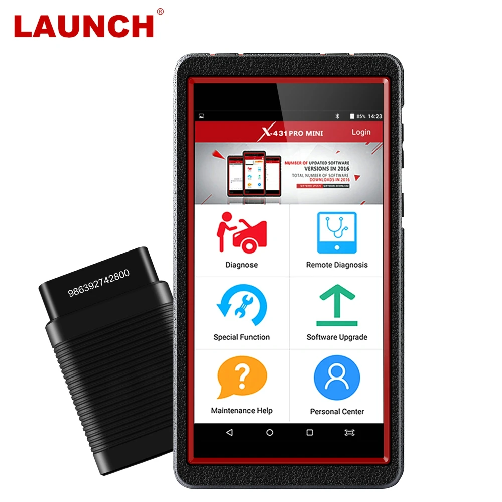 LAUNCH X431 Pro Mini Full System Auto Diagnostic Scanner Tool Wifi/Bluetooth OBD2 Scanner SAS EPB Oil Service Diagnostic Tool
LAUNCH X431 Pro Mini Full System Auto Diagnostic Scanner Tool Wifi/Bluetooth OBD2 Scanner SAS EPB Oil Service Diagnostic Tool