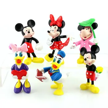 Disney Toys 6pcs/Lot Mickey Mouse Clubhouse Action Figure Toys Cute Mini Mickey Minnie Pluto Donald Duck Pvc Collection Dolls
Disney Toys 6pcs/Lot Mickey Mouse Clubhouse Action Figure Toys Cute Mini Mickey Minnie Pluto Donald Duck Pvc Collection Dolls