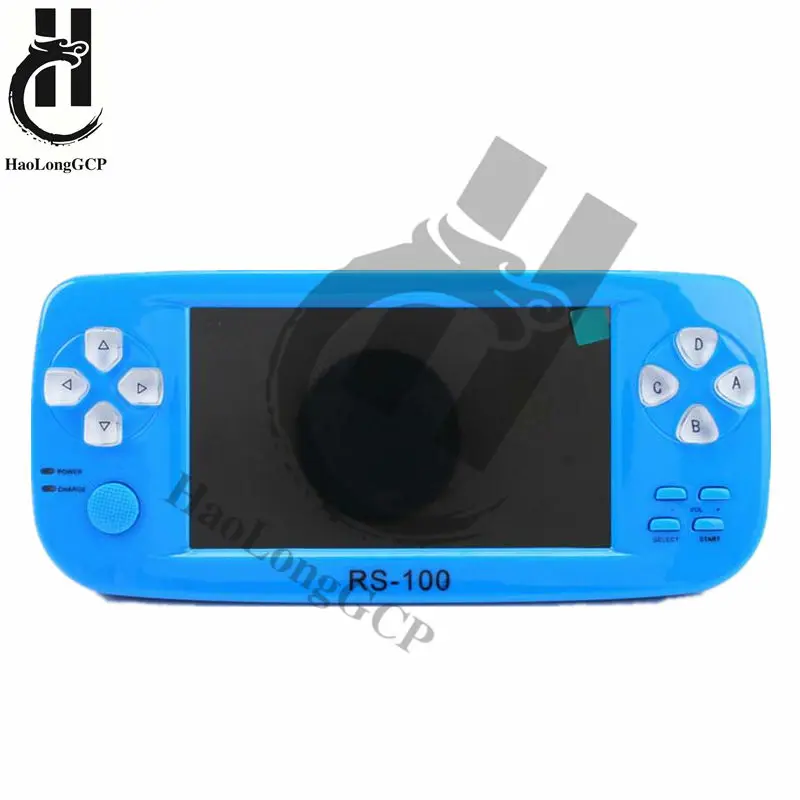 HaoLongGCP Handheld 7 inch Retro Video Game Console for ps1 for neogeo 8/16/32 bit games 8GB with 1500 free games support TV Out 43