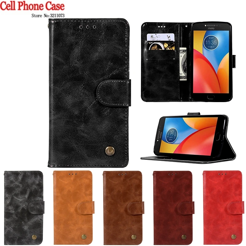 

Cases for Motorola Moto E4 Plus XT1770 XT1771 Bracket Flip Wallet Card Slot PU leather case for Moto E 4 Plus XT1775 Phone Case