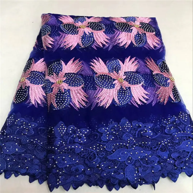 BLue Color French Tulle Lace Fabric for Bridal Party Dress African Embroidery Tulle Net Lace Fabric With Beads and Stones
BLue Color French Tulle Lace Fabric for Bridal Party Dress African Embroidery Tulle Net Lace Fabric With Beads and Stones