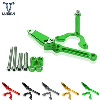 Motorcycle Steering Steer Damper Stabilizer Mount Mounting Bracket Kit Support For Kawasaki Z 900 Z900 2017 2018 CNC Aluminum
Motorcycle Steering Steer Damper Stabilizer Mount Mounting Bracket Kit Support For Kawasaki Z 900 Z900 2017 2018 CNC Aluminum