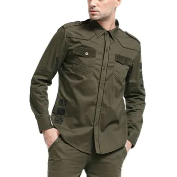 Casual Tactical Shirts Camouflage Autumn Men Long Sleeve Cotton Dress Shirt Military Homme Luxury Camisa Social Masculina Slim
Casual Tactical Shirts Camouflage Autumn Men Long Sleeve Cotton Dress Shirt Military Homme Luxury Camisa Social Masculina Slim