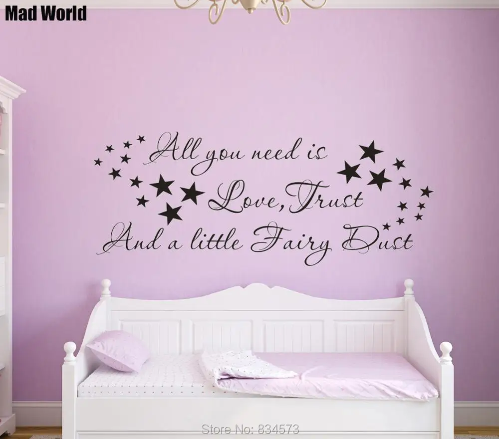 All you need is love trust and fairy dust 56 141w 47 119w 1