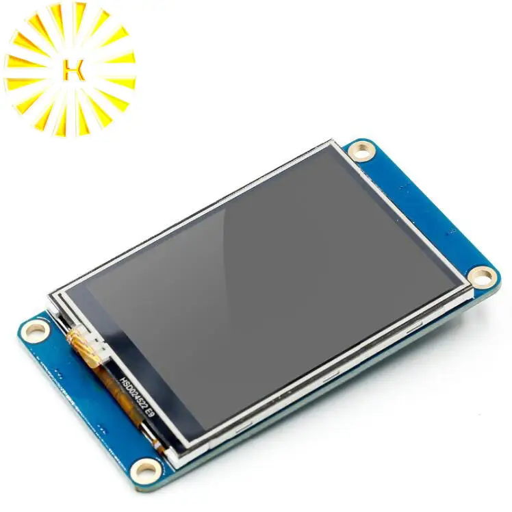 

2.4" TFT 320 x 240 Resistive Touch Screen USART UART HMI Serial LCD Module Display For Arduino Raspberry Pi 2 A+ Connector