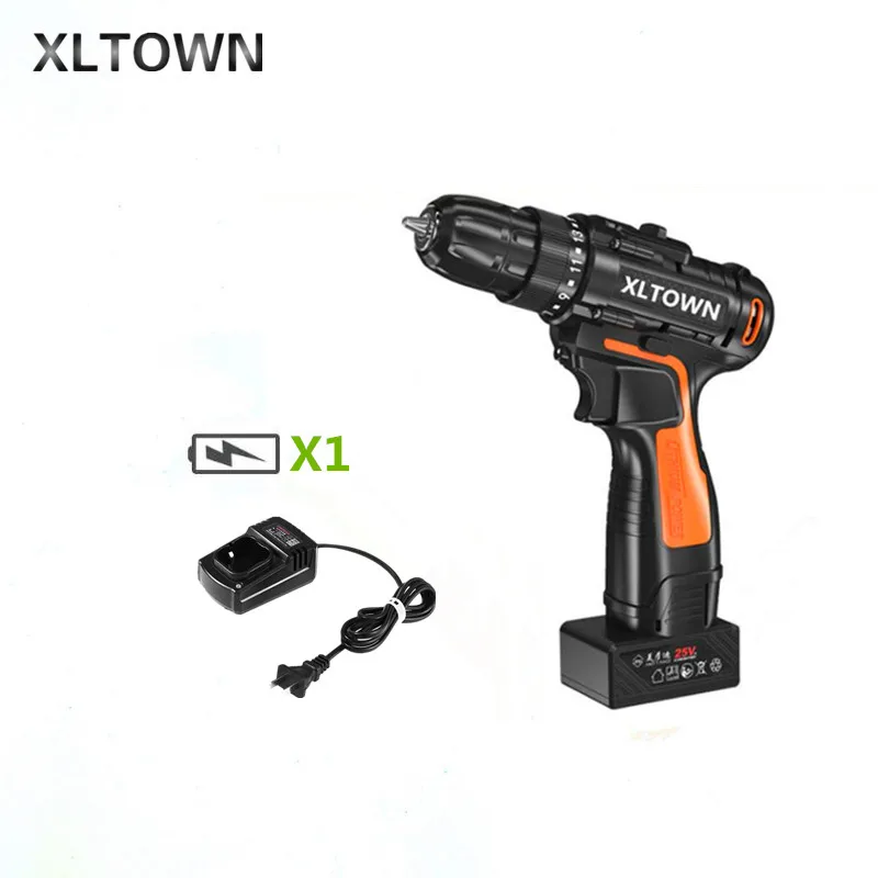 XLTOWN 25v electric screwdriver Multifunction rechargeable lithium battery cordless drill home power hand drill power tools
XLTOWN 25v electric screwdriver Multifunction rechargeable lithium battery cordless drill home power hand drill power tools