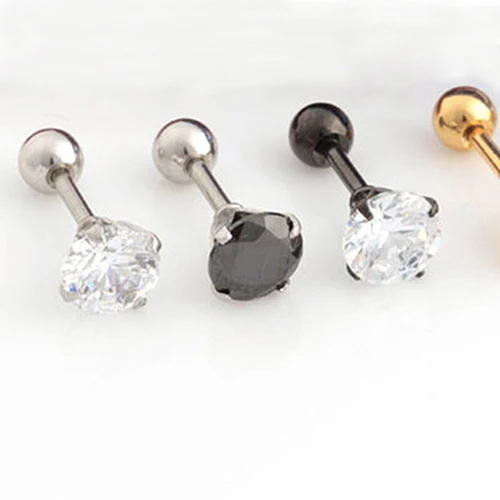 Bluelans Men Women Rhinestone Cartilage Tragus Bar Helix Upper Ear Earring Stud Jewelry
Bluelans Men Women Rhinestone Cartilage Tragus Bar Helix Upper Ear Earring Stud Jewelry