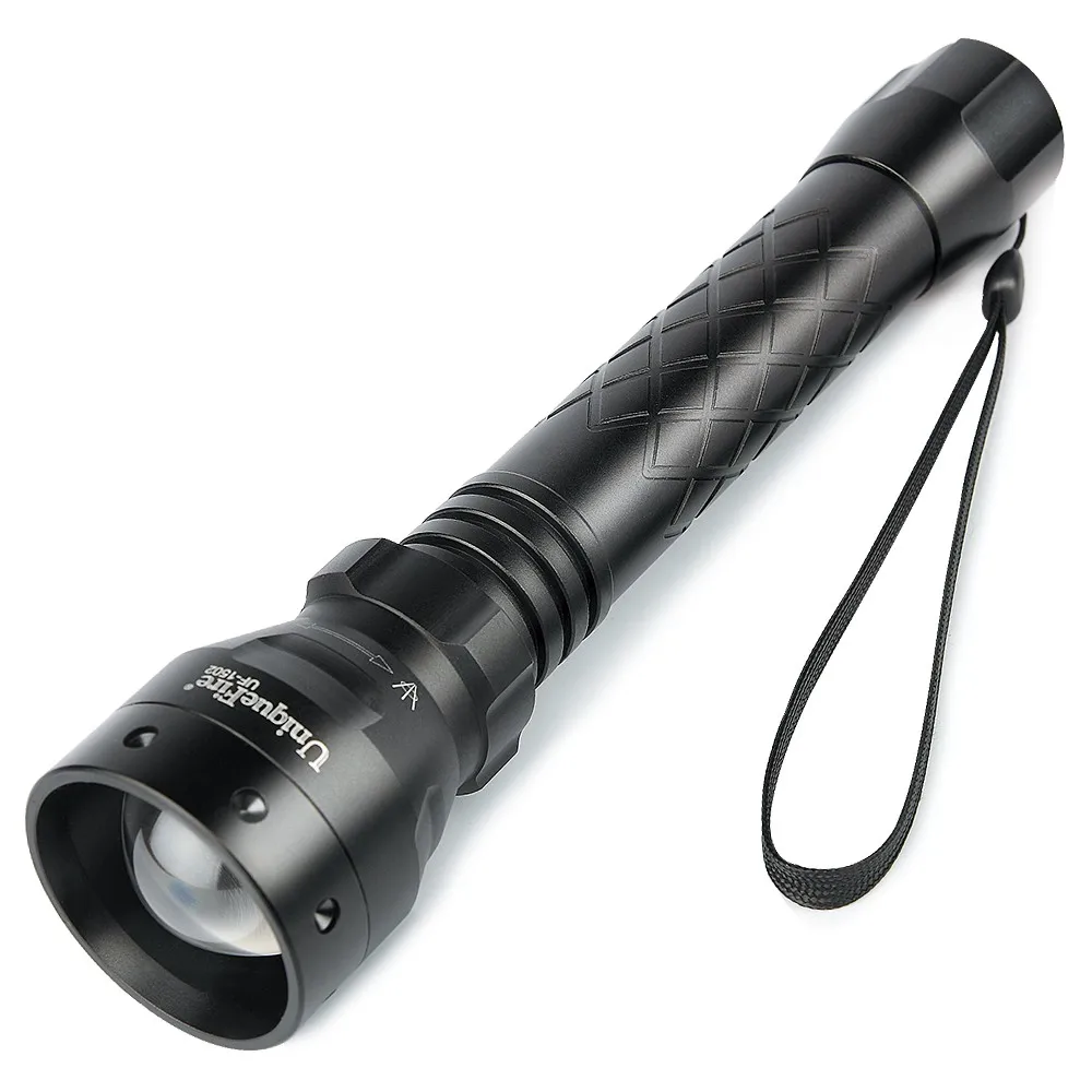 UniqueFire 1502 IR 940nm 3 Modes Upgraded Zoomable Rechargeable LED Flashlight Torch 38mm Convex Lens Light Lamp
UniqueFire 1502 IR 940nm 3 Modes Upgraded Zoomable Rechargeable LED Flashlight Torch 38mm Convex Lens Light Lamp