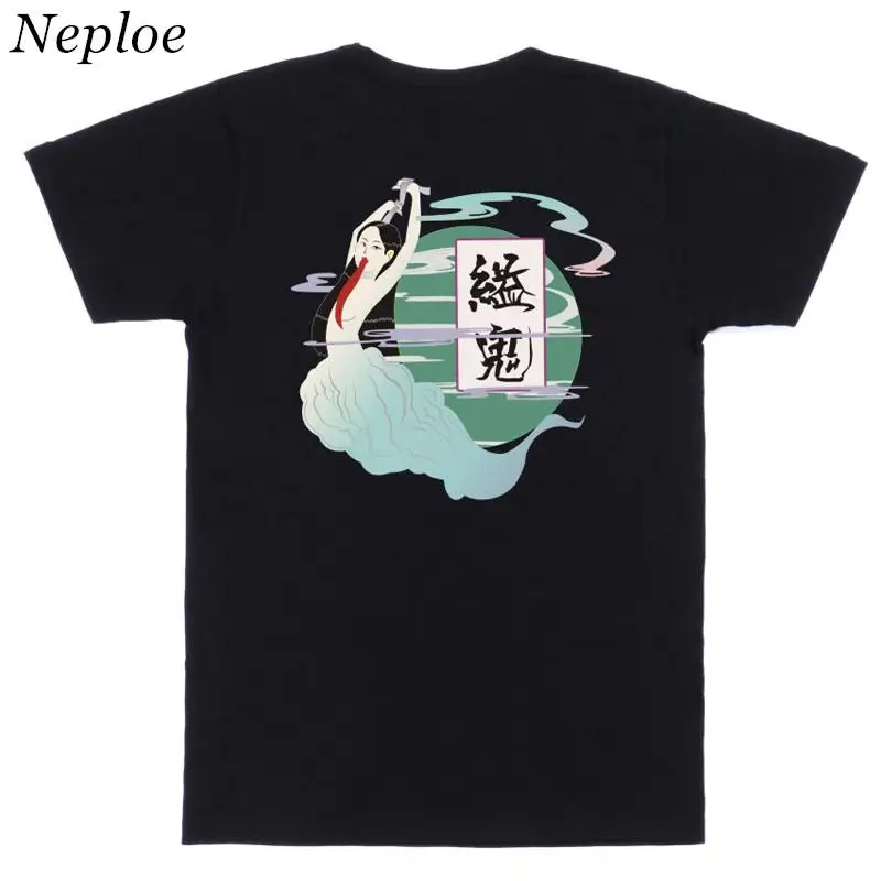 Neploe Women Japanese T-shirt Cartoon Printed Fashion Summer Tee Shirts Casual Loose T Shirt Short Sleeve O-neck Tee Tops 36093
Neploe Women Japanese T-shirt Cartoon Printed Fashion Summer Tee Shirts Casual Loose T Shirt Short Sleeve O-neck Tee Tops 36093