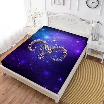 Animal Sheep Bed Sheets 3D Galaxy Fitted Sheet White Purple Bedding Twin Full Queen King Mattress Cover Elastic Band D40
Animal Sheep Bed Sheets 3D Galaxy Fitted Sheet White Purple Bedding Twin Full Queen King Mattress Cover Elastic Band D40