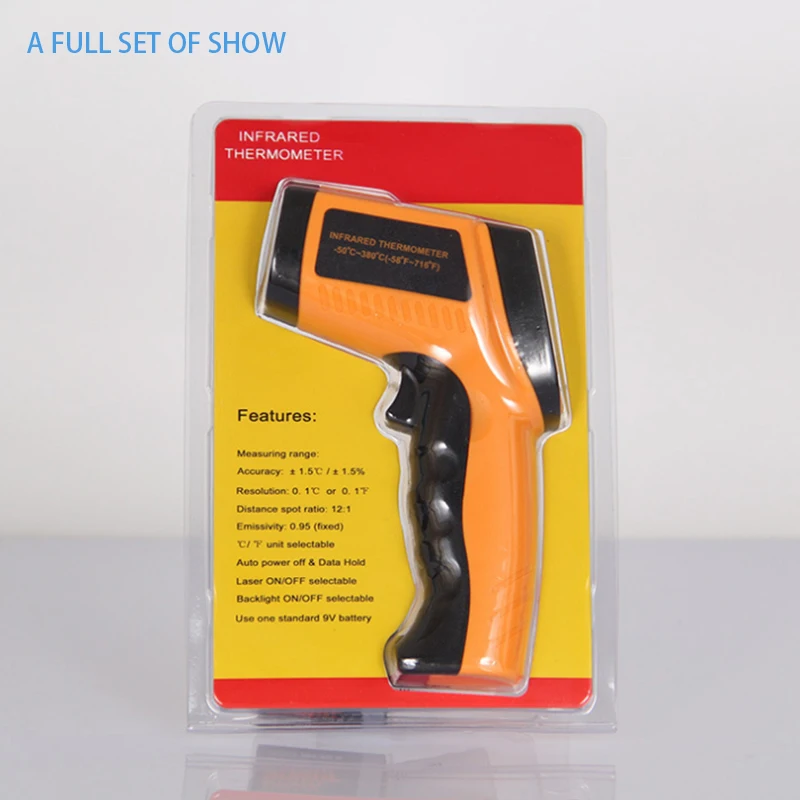 leter WH320 infrared thermometer temperature thermometer industry thermometer non-contact temperature tester
leter WH320 infrared thermometer temperature thermometer industry thermometer non-contact temperature tester
