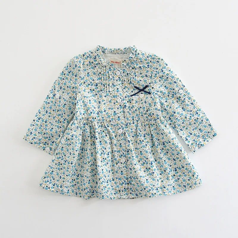 Baby Autumn Dress 2018 Vintage Cotton Girls Dresses Flowers Print Baby Girls Dress Baby Clothing For Little Girls 0-2T
Baby Autumn Dress 2018 Vintage Cotton Girls Dresses Flowers Print Baby Girls Dress Baby Clothing For Little Girls 0-2T