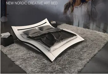 Europe and America Genuine leather bed frame Modern Soft Beds Home Bedroom Furniture cama muebles de dormitorio / camas quarto
Europe and America Genuine leather bed frame Modern Soft Beds Home Bedroom Furniture cama muebles de dormitorio / camas quarto