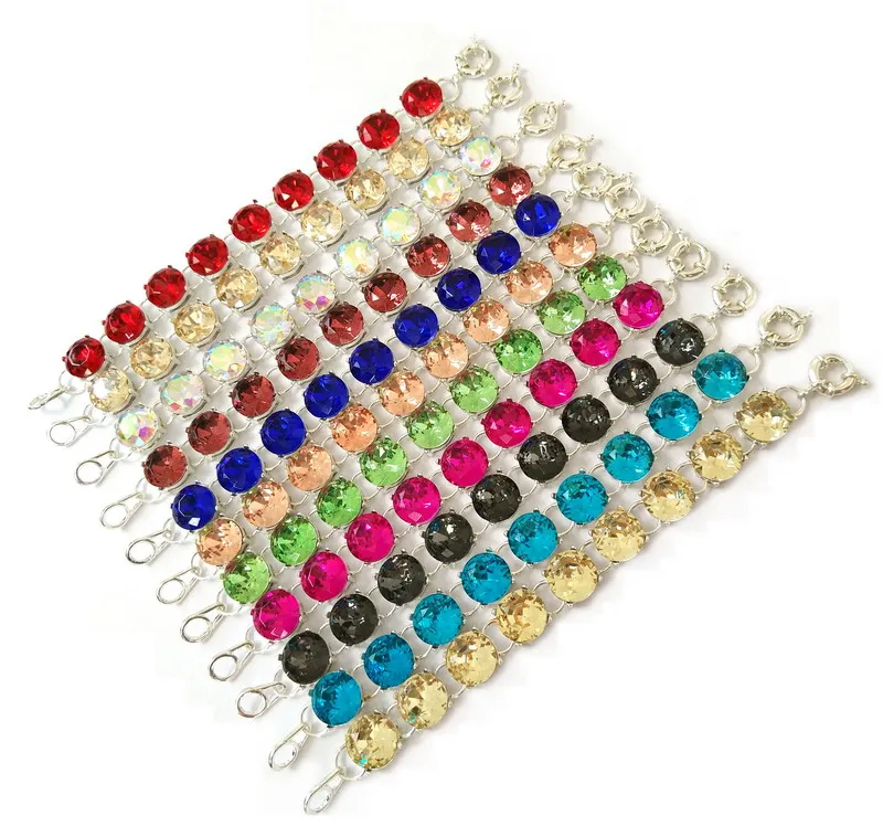 Silver Tone jewelry 9 Dot Bracelet Bangle Fashion Big Glass Stone Jewelry for Women
Silver Tone jewelry 9 Dot Bracelet Bangle Fashion Big Glass Stone Jewelry for Women