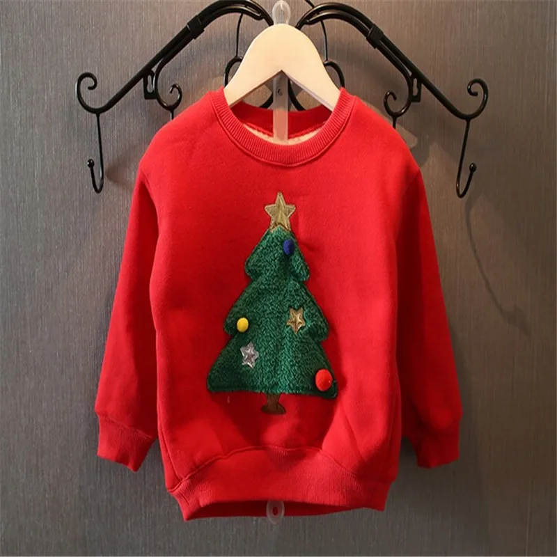Cold Winter Baby girls sweatshirts for Christmas t shirts tree applique children Plus velvet sweatshirts kids girls tops blouse
Cold Winter Baby girls sweatshirts for Christmas t shirts tree applique children Plus velvet sweatshirts kids girls tops blouse
