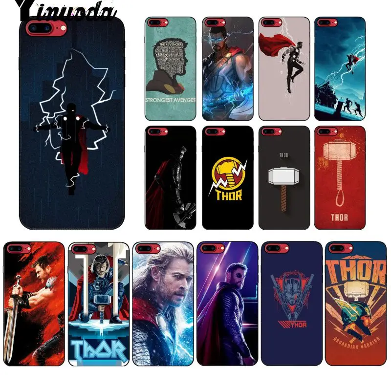 Yinuoda Marvel hero Thor Luxury Unique Design Phone Cover for Apple iPhone 8 7 6 6S Plus X XS MAX 5 5S SE XR Cellphones
Yinuoda Marvel hero Thor Luxury Unique Design Phone Cover for Apple iPhone 8 7 6 6S Plus X XS MAX 5 5S SE XR Cellphones