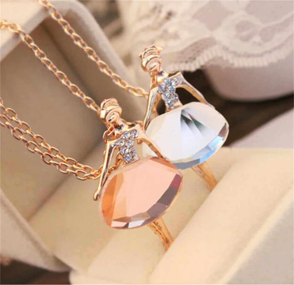 x22 Ballet Girl Crystal Long Necklace 100% Brand Design High Quality Color Gold Chain Necklaces For Women 2016 Jewelry Hot
x22 Ballet Girl Crystal Long Necklace 100% Brand Design High Quality Color Gold Chain Necklaces For Women 2016 Jewelry Hot