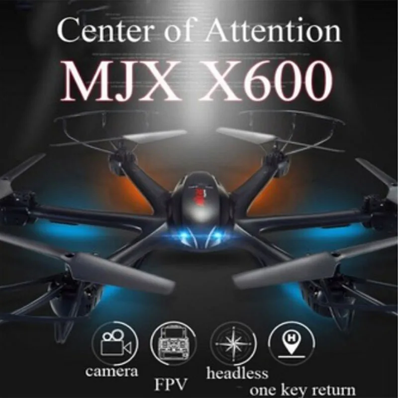 

MJX X600 RC quadcopter 2.4G 6-axis 4CH RC helicopter drone With/Without C4005 FPV Wifi camera VS Syma X5SW CX-30W X400-1