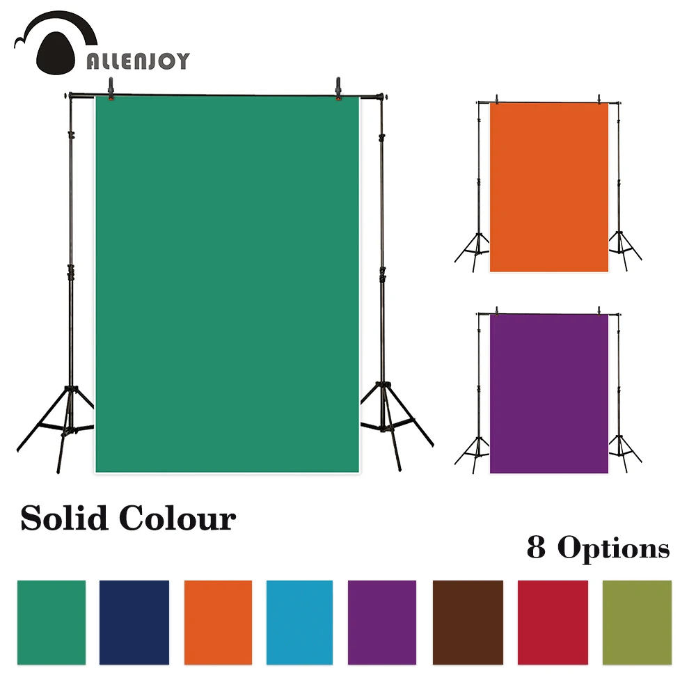 Allenjoy solid color Vinyl photography backdrop deep pure color background photo studio photocall photophone shoot prop fabric
Allenjoy solid color Vinyl photography backdrop deep pure color background photo studio photocall photophone shoot prop fabric
