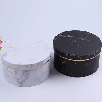 Marble Circular Flower Box Low Barrel Set Gift Box And Bag Flower Bouquet Package Material Florist Supply
Marble Circular Flower Box Low Barrel Set Gift Box And Bag Flower Bouquet Package Material Florist Supply