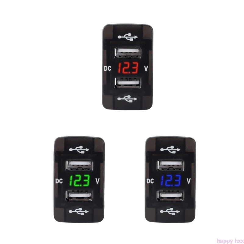 2019 DC 12V 24V Dual USB Car Charger Socket Digital LED Voltmeter Meter Monitor Power Adapter For HONDA
2019 DC 12V 24V Dual USB Car Charger Socket Digital LED Voltmeter Meter Monitor Power Adapter For HONDA