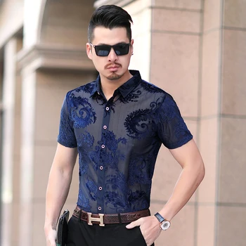 KUYOMENS Men Shirt short Sleeve Casual Brand Clothing Printing Camisa Masculina Floral Camisa Slim Fit dress shirts
KUYOMENS Men Shirt short Sleeve Casual Brand Clothing Printing Camisa Masculina Floral Camisa Slim Fit dress shirts