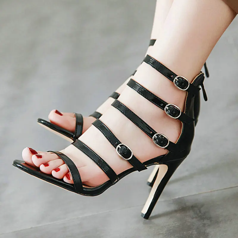 Silver Gold White Black Women Sandals Gladiator Super High Heel Summer Shoes Lady Fashion 2019 New Woman Sandals Big Size 34-43
Silver Gold White Black Women Sandals Gladiator Super High Heel Summer Shoes Lady Fashion 2019 New Woman Sandals Big Size 34-43