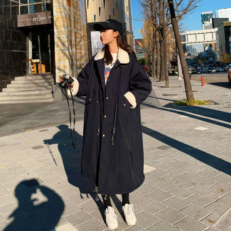 Winter Jacket Women Coat Parka Casual Oversized Down Cotton Coat Female Loose Streetwear Warm Long Jacket Chaqueta Mujer Q1610
Winter Jacket Women Coat Parka Casual Oversized Down Cotton Coat Female Loose Streetwear Warm Long Jacket Chaqueta Mujer Q1610