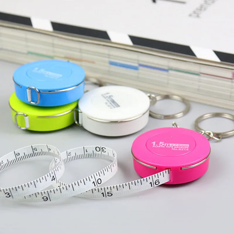 Mini retractable ruler tape measure Portable Pull Ruler Keychain measuring tool Patchwork Quilting sewing accessories 1.5M
Mini retractable ruler tape measure Portable Pull Ruler Keychain measuring tool Patchwork Quilting sewing accessories 1.5M