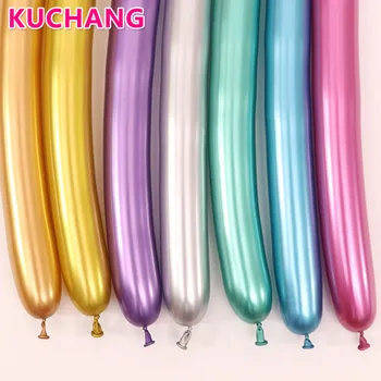 10pcs Metallic Latex Balloons Long Shape Metal Chrome Magic Tying Twisting Strip Balloons Wedding Birthday Decorations Supplies
10pcs Metallic Latex Balloons Long Shape Metal Chrome Magic Tying Twisting Strip Balloons Wedding Birthday Decorations Supplies