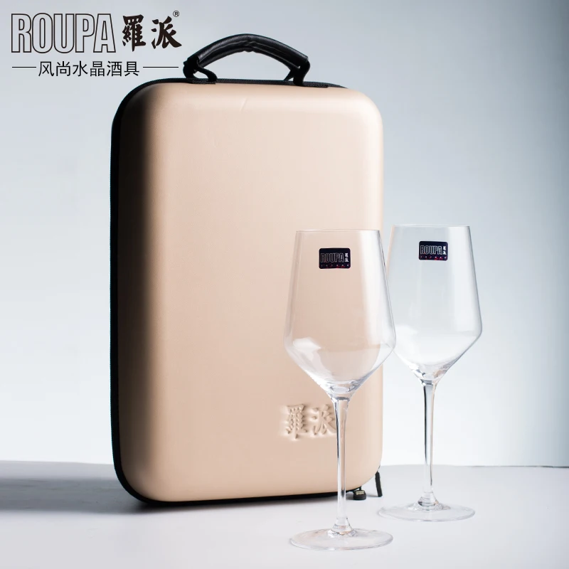 ROUPA roupai crystal hand-crafted wine set with goblets, goblets, wine glasses and two gift boxes<br>
ROUPA roupai crystal hand-crafted wine set with goblets, goblets, wine glasses and two gift boxes<br>